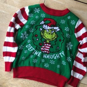 Grinch Sweater 4T